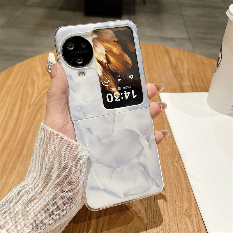 Rococo Series For Oppo Find N3 Flip 5G Case Hard PC Anti-scratch Phone Cover Rococo Series For Oppo Find N3 Flip 5G Case Hard PC Anti-scratch Phone Cover